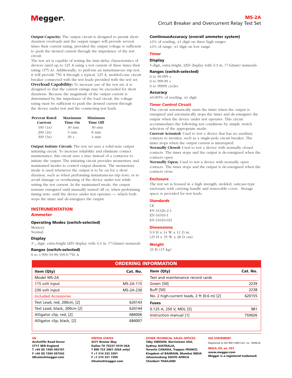 Atec Megger-MS-2A User Manual | Page 2 / 2