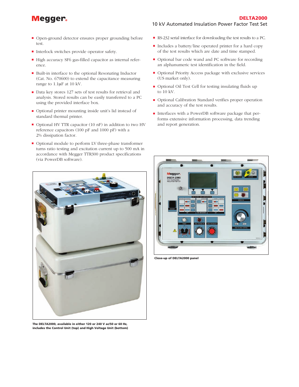 Atec Megger-DELTA2000 User Manual | Page 2 / 6