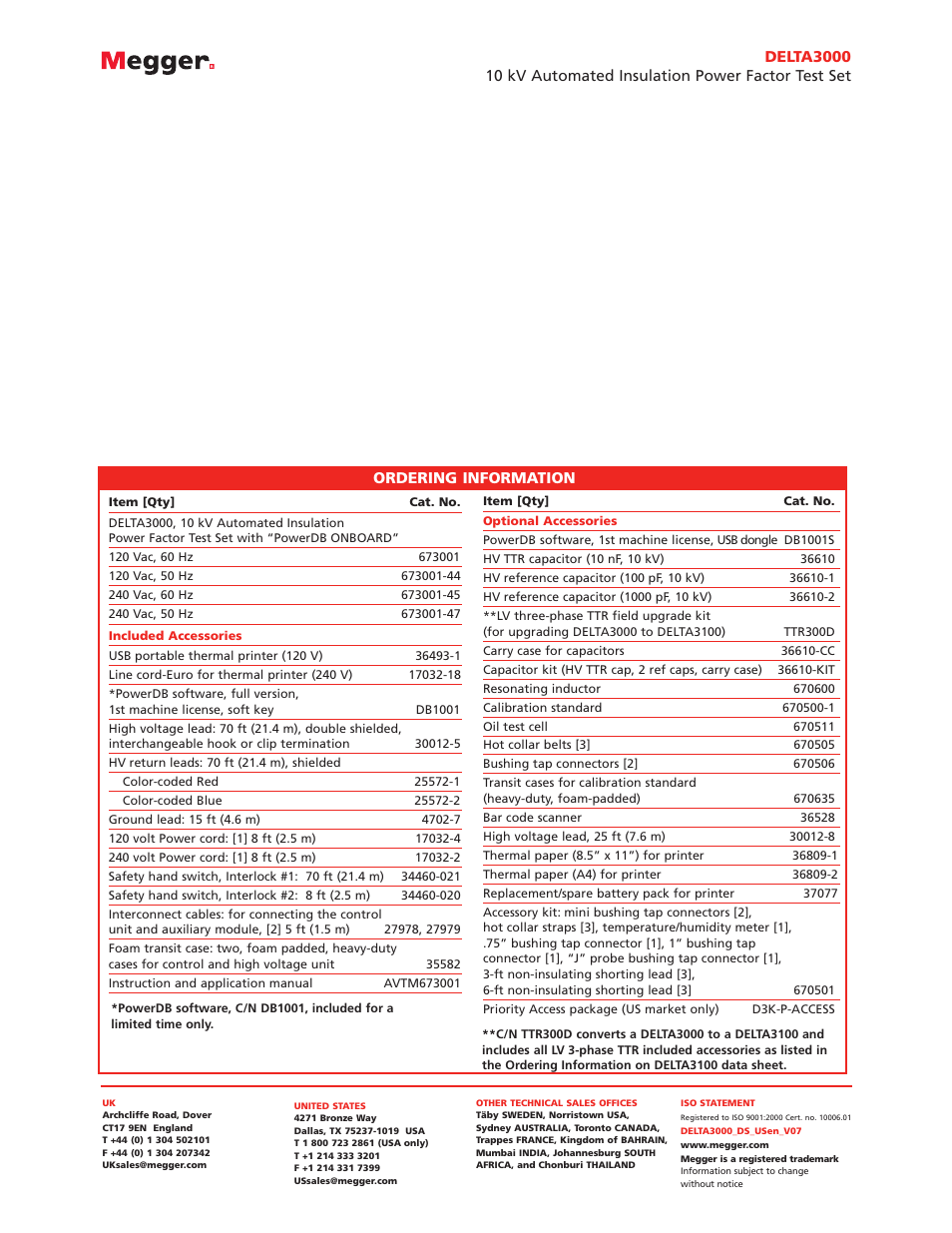 Atec Megger-DELTA3000 User Manual | Page 6 / 6