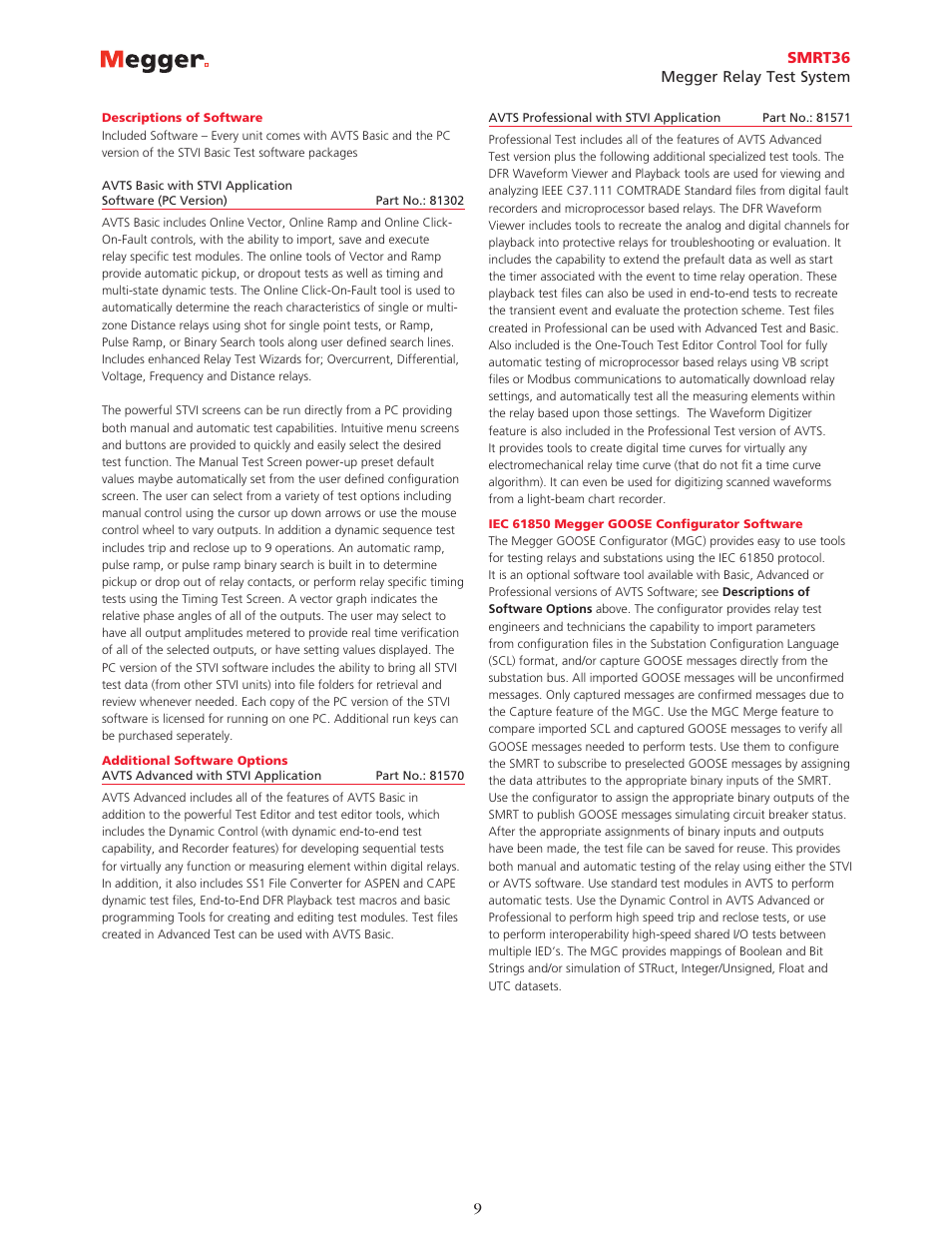 Atec Megger-SMRT36 User Manual | Page 9 / 12