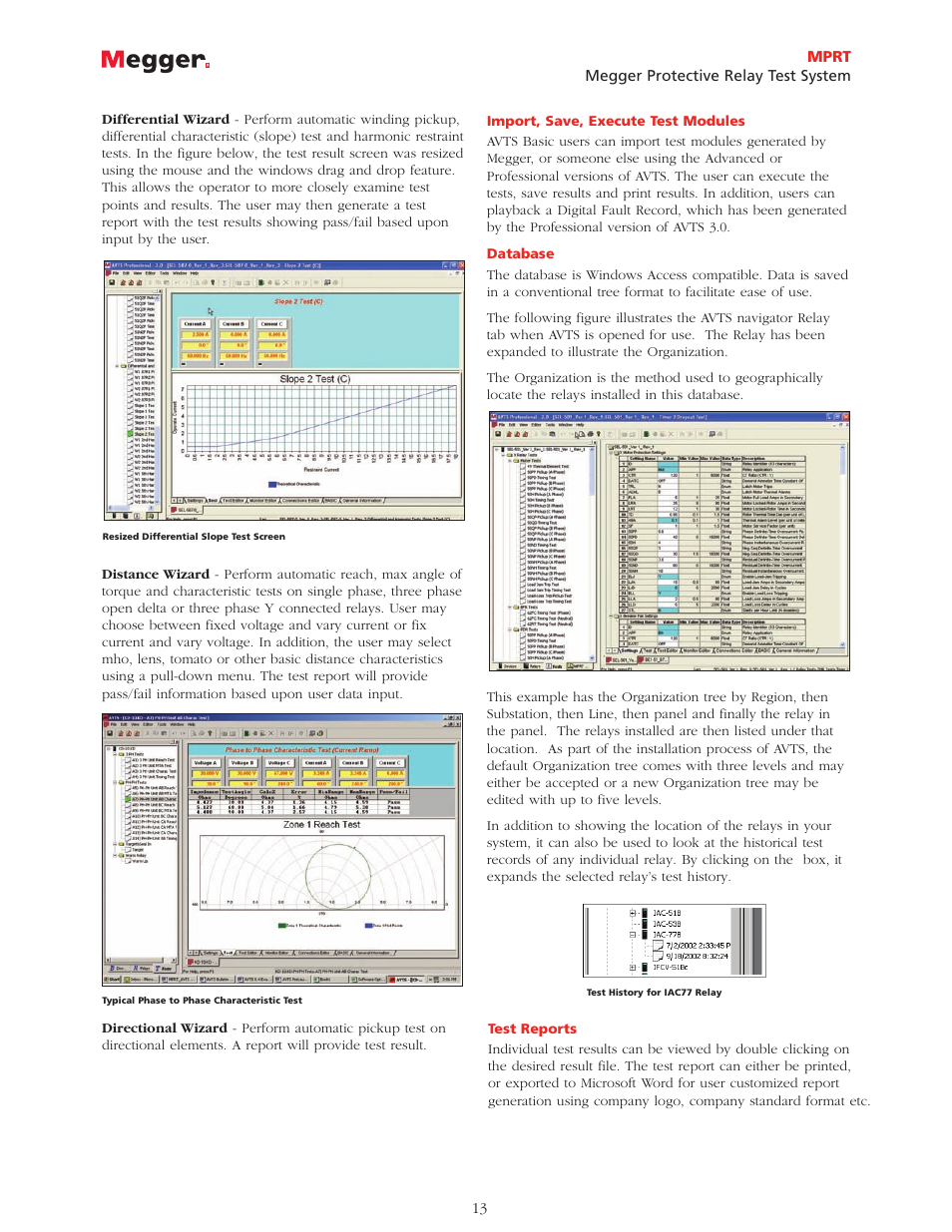 Atec Megger-MPRT8445 User Manual | Page 13 / 22