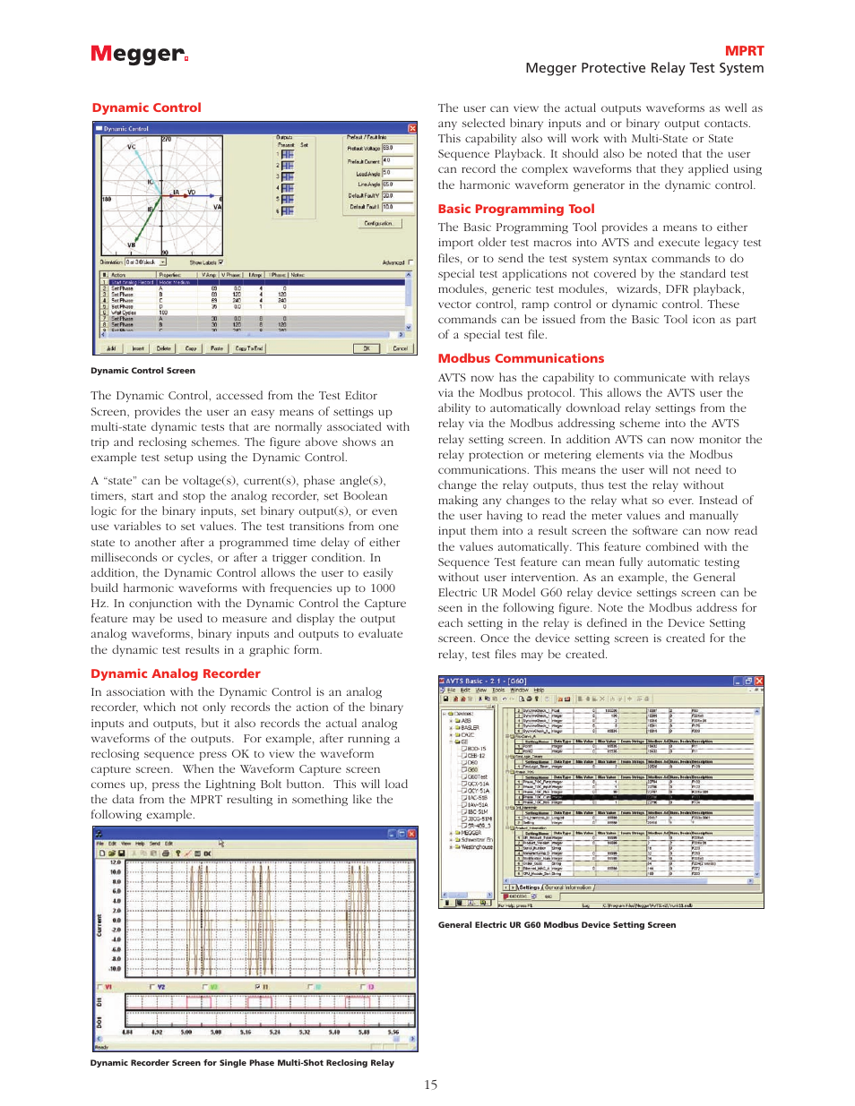 Atec Megger-MPRT8445 User Manual | Page 15 / 22