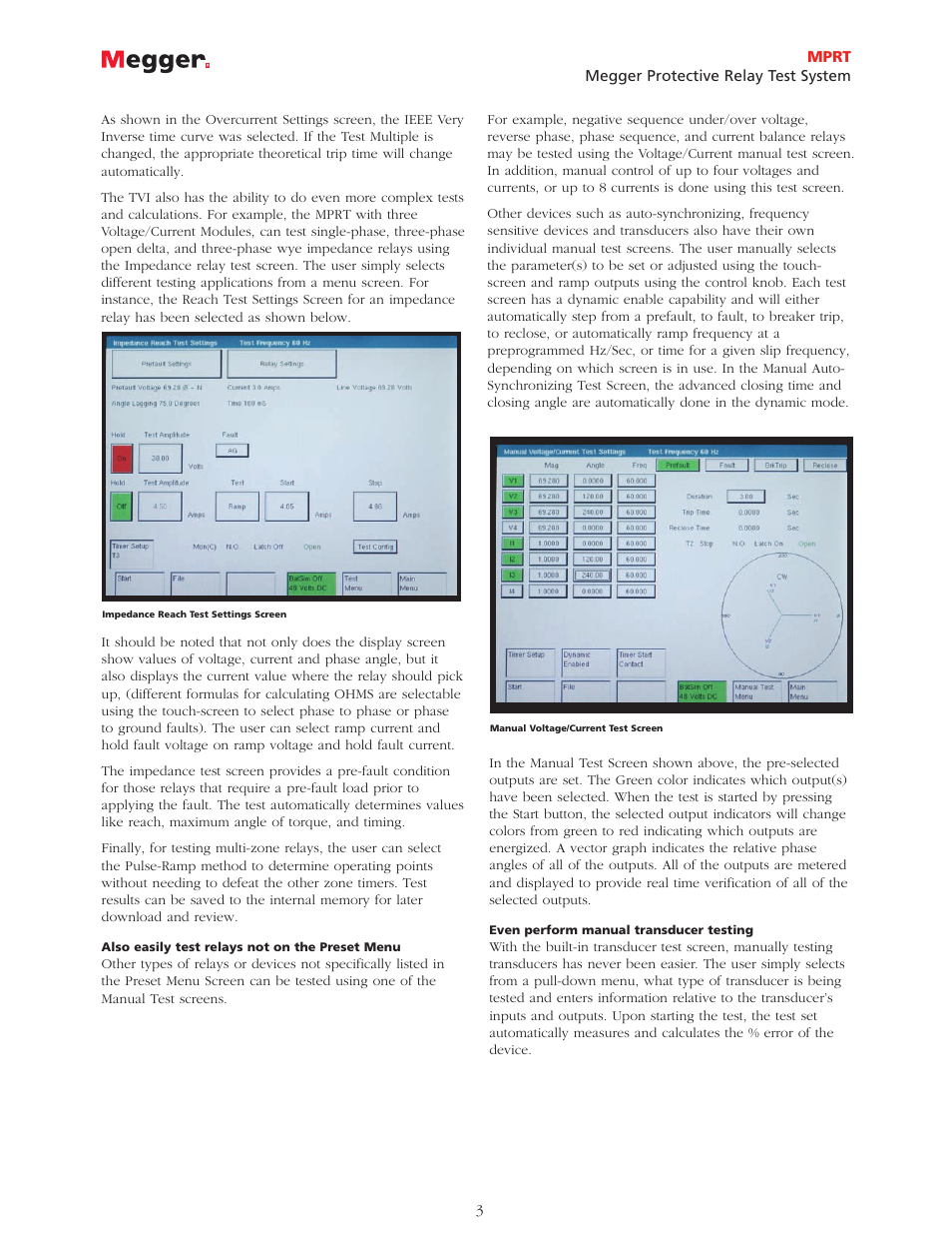 Atec Megger-MPRT8445 User Manual | Page 3 / 22