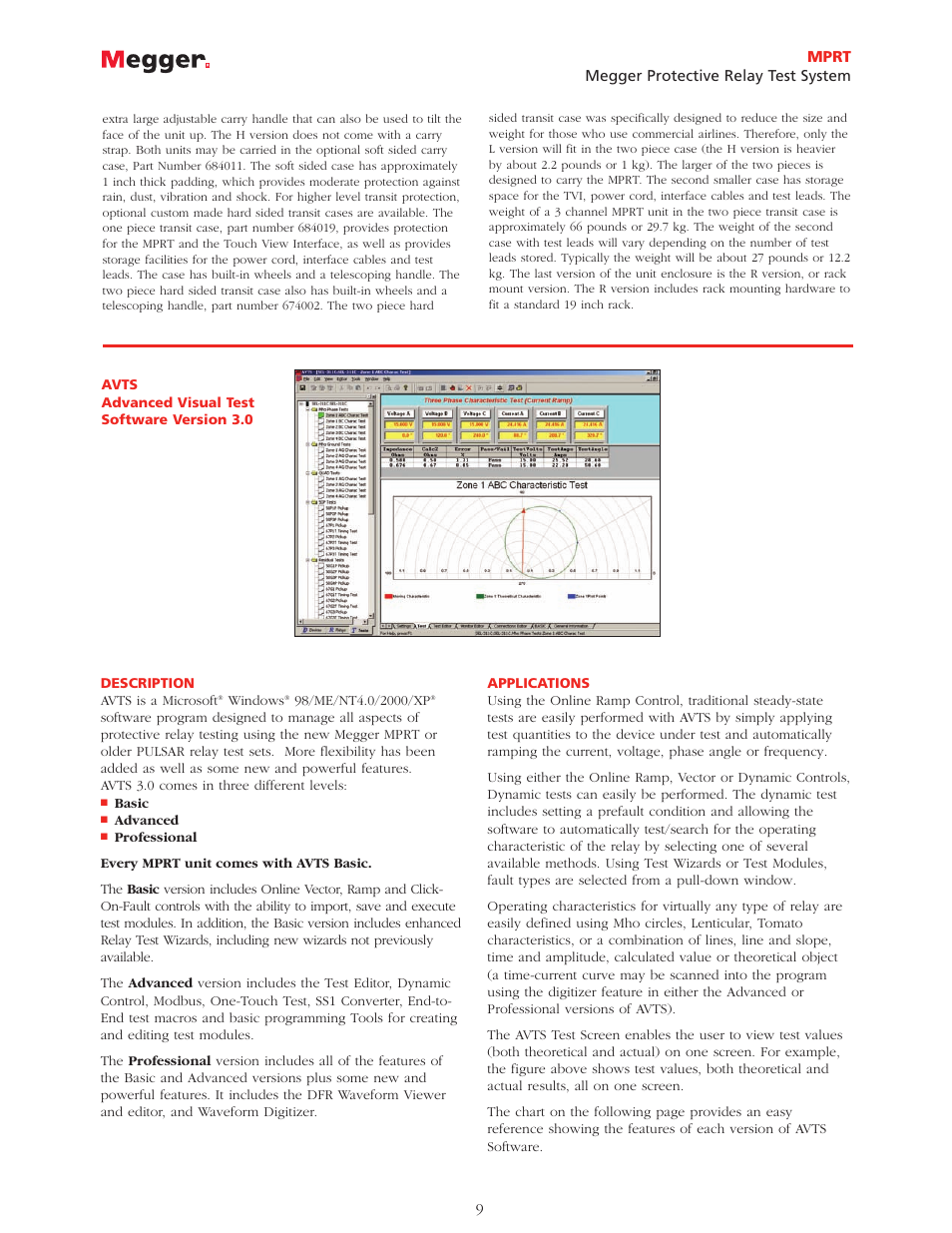 Atec Megger-MPRT8445 User Manual | Page 9 / 22