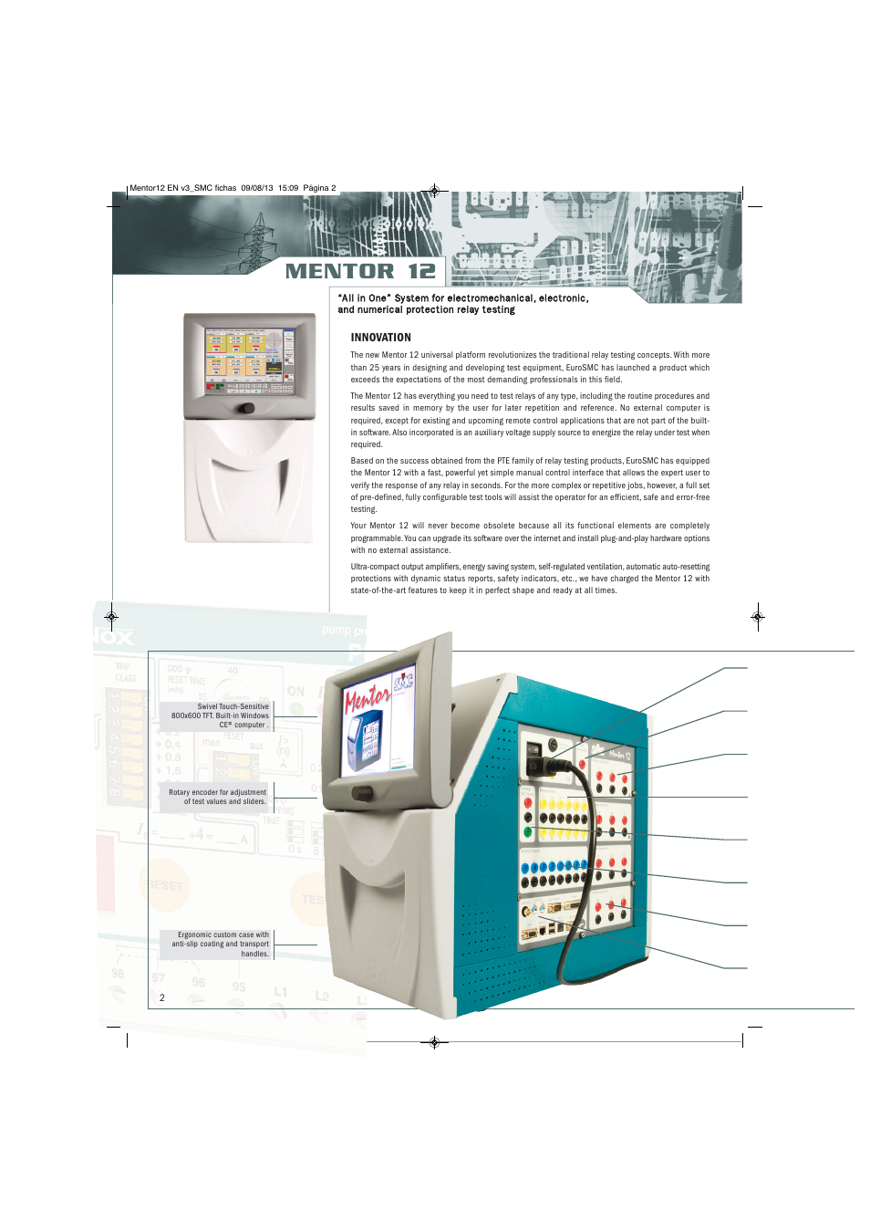 Mentor 12 | Atec EuroSMC-Mentor-12 User Manual | Page 2 / 16