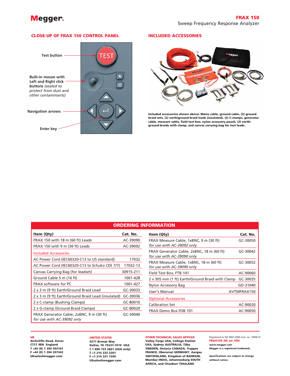 Atec Megger-frax150 User Manual | Page 6 / 6