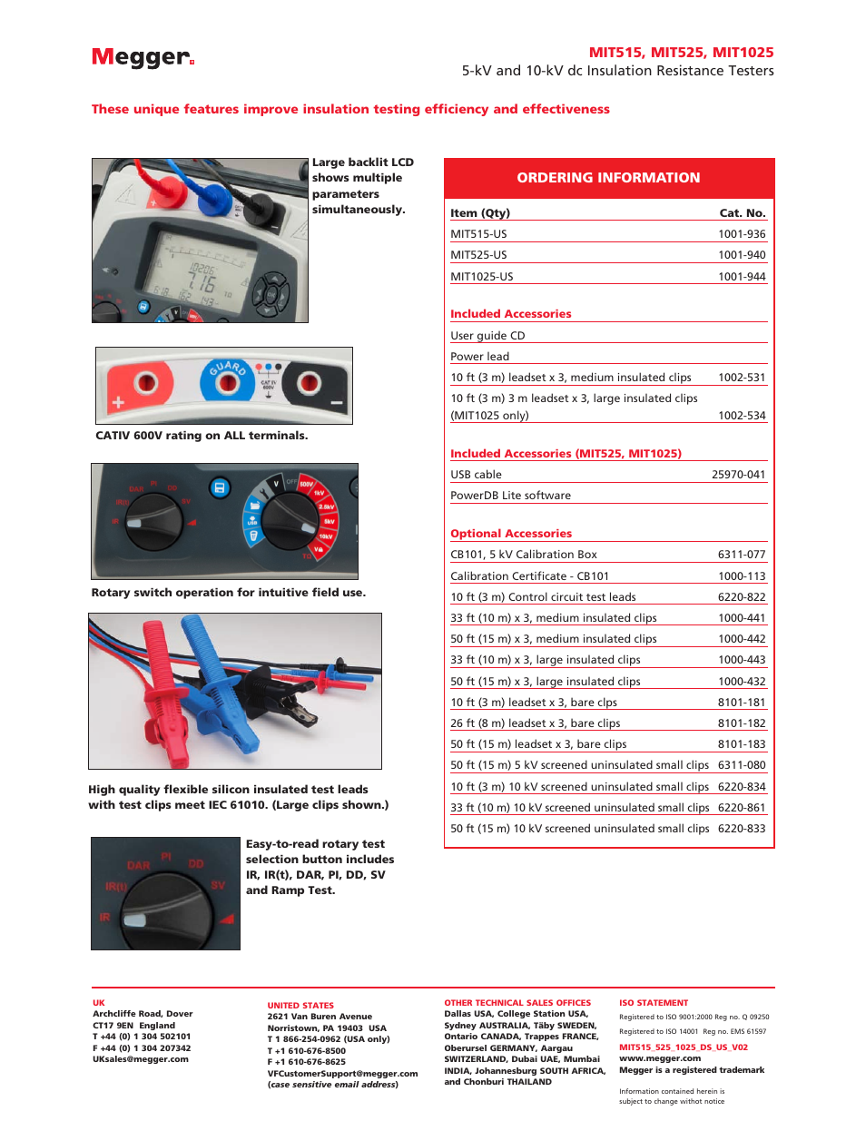 Atec Megger-MIT515 User Manual | Page 6 / 6