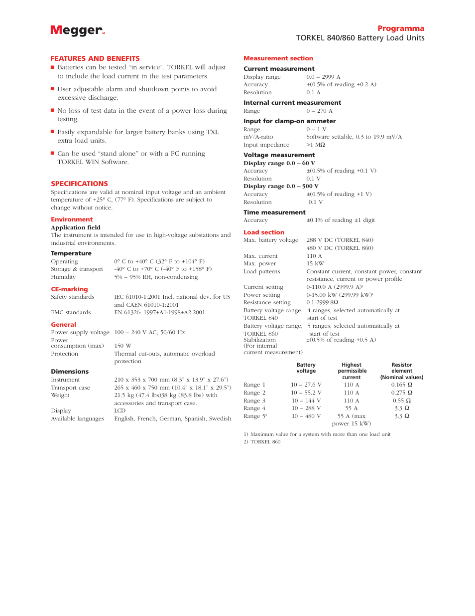 Atec Megger-torkel-840-860 User Manual | Page 2 / 5