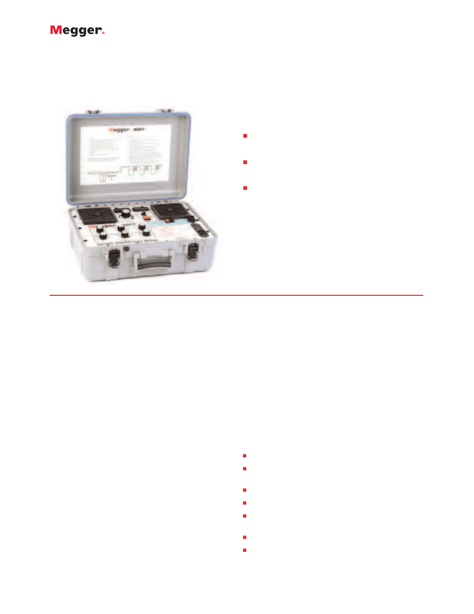 Atec Megger-BGFT User Manual | 2 pages