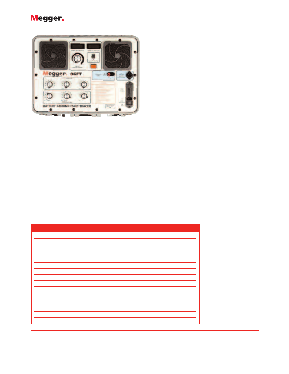 Atec Megger-BGFT User Manual | Page 2 / 2