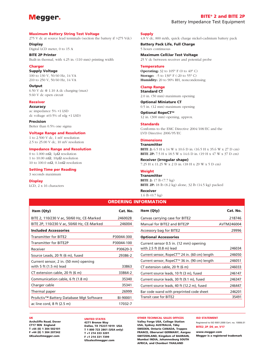 Atec Megger-BITE Series User Manual | Page 4 / 4