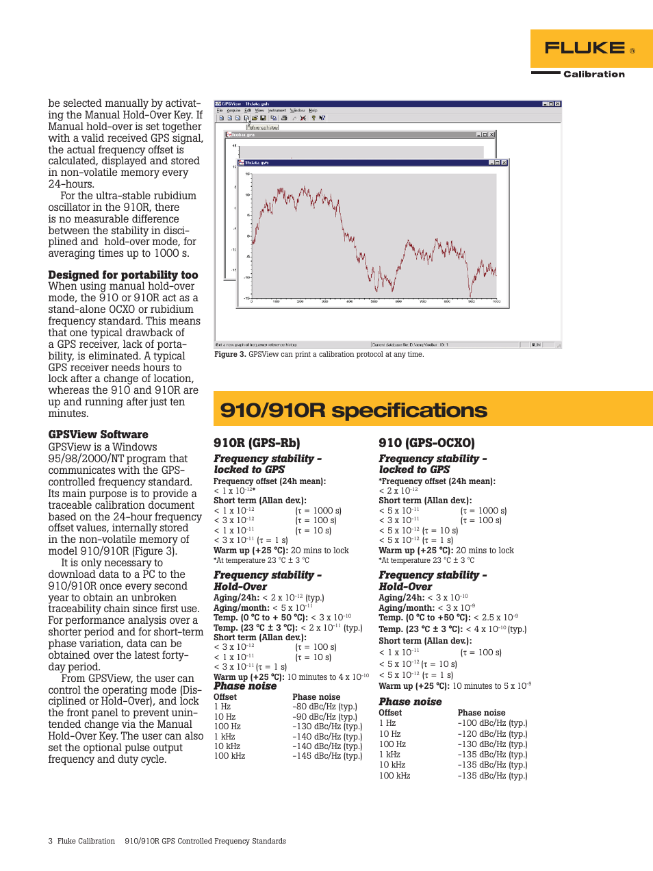 910r (gps-rb), 910 (gps-ocxo) | Atec Fluke-910-910R User Manual | Page 3 / 4