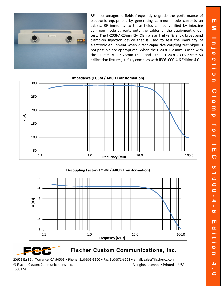 Atec Fischer-F-203I-A-23mm User Manual | 2 pages