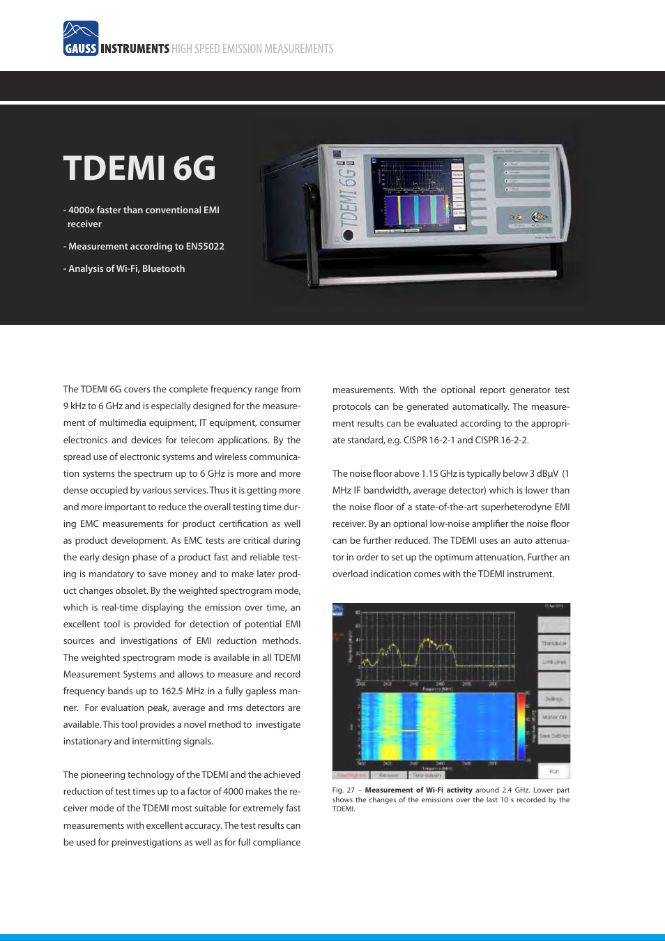 Atec Gauss-TDEMI6G User Manual | 2 pages