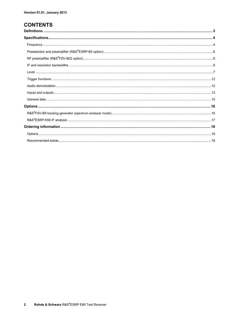 Atec Rohde-Schwarz-ESRP Series User Manual | Page 2 / 20