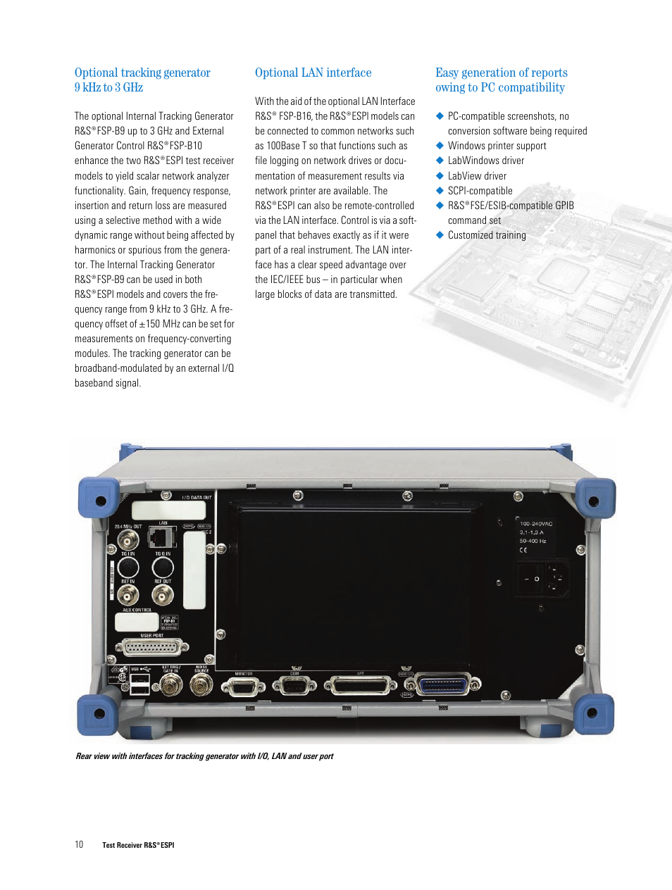 Atec Rohde-Schwarz-ESPI_Series_DatasheetsЙ User Manual | Page 10 / 16