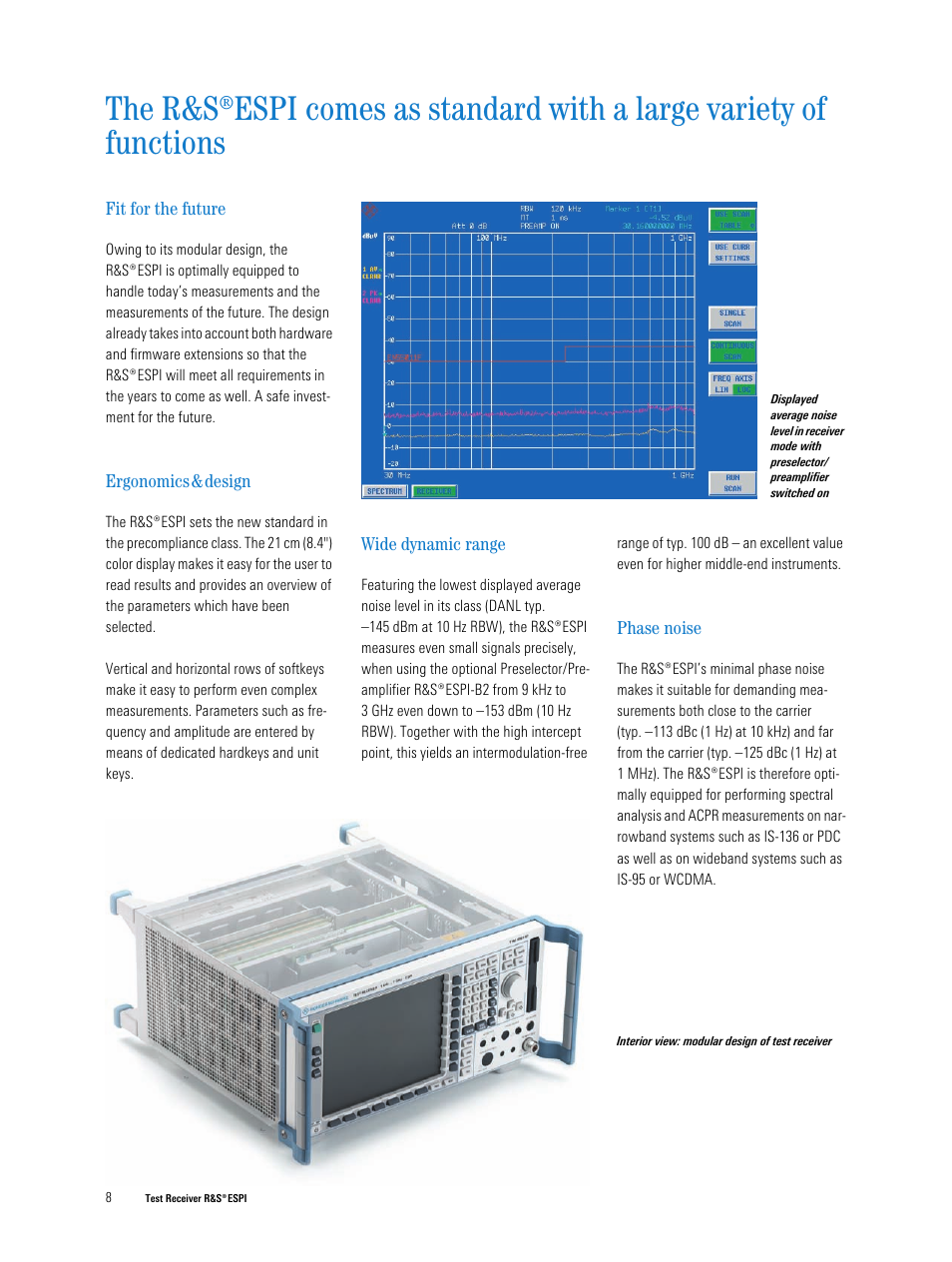 The r&s | Atec Rohde-Schwarz-ESPI_Series_DatasheetsЙ User Manual | Page 8 / 16
