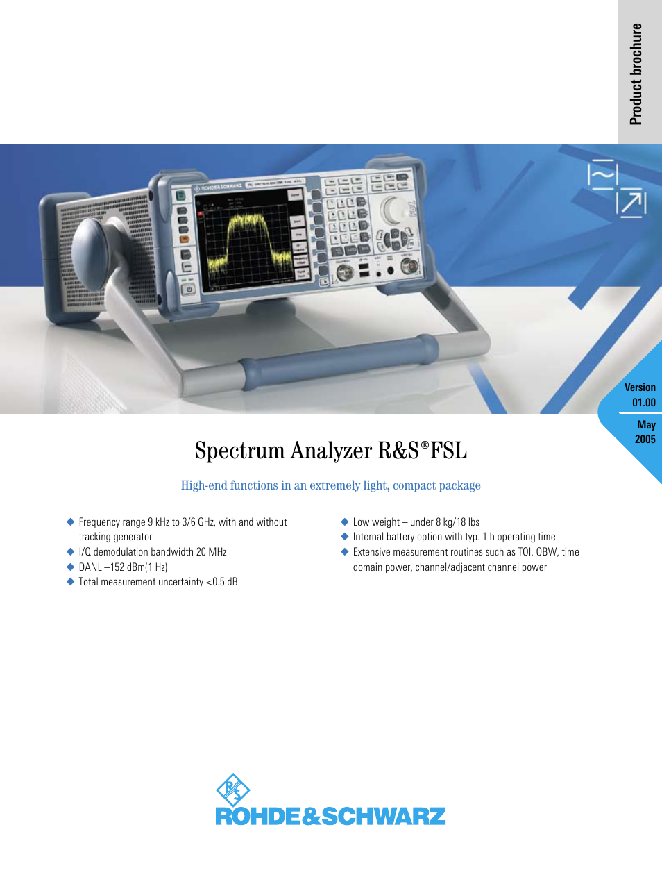 Atec Rohde-Schwarz-FSL3-FSL6 User Manual | 16 pages