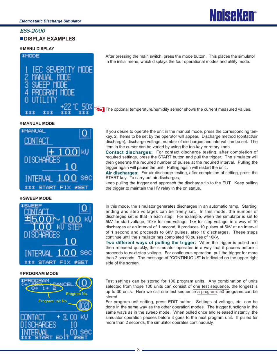 Ess-2000 | Atec Noiseken-ESS-2000 User Manual | Page 4 / 12