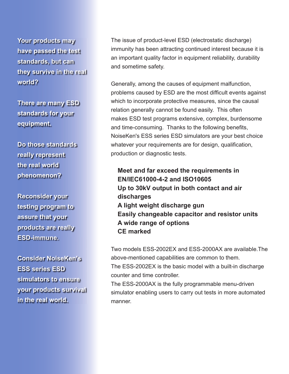 Atec Noiseken-ESS-200AX User Manual | Page 2 / 12