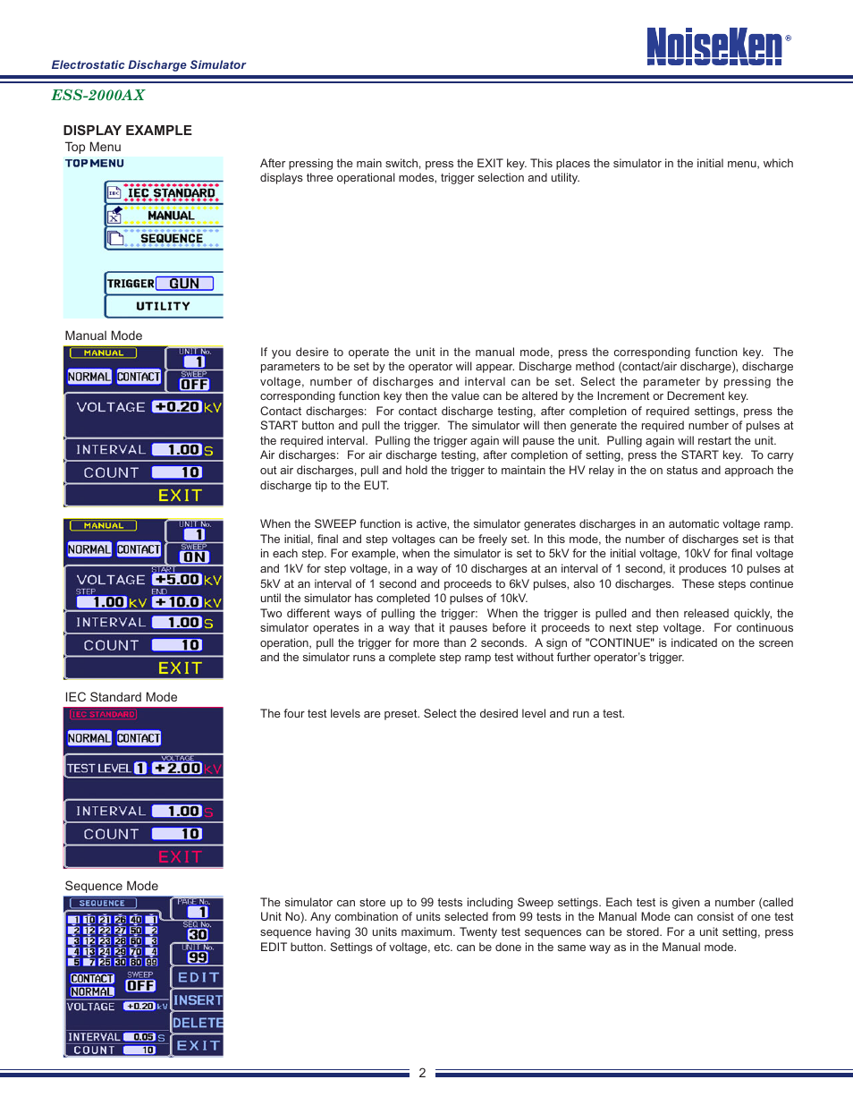Atec Noiseken-ESS-200AX User Manual | Page 4 / 12