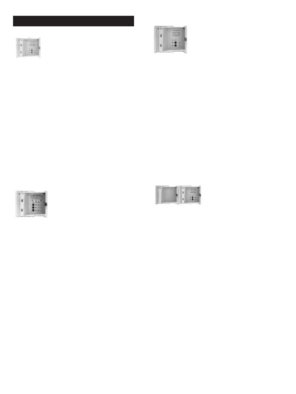 Keytek ecat, Model e501b, Model e502b | Model e503, Model e504a, Surge simulator modules | Atec Keytek-ECAT User Manual | Page 3 / 8