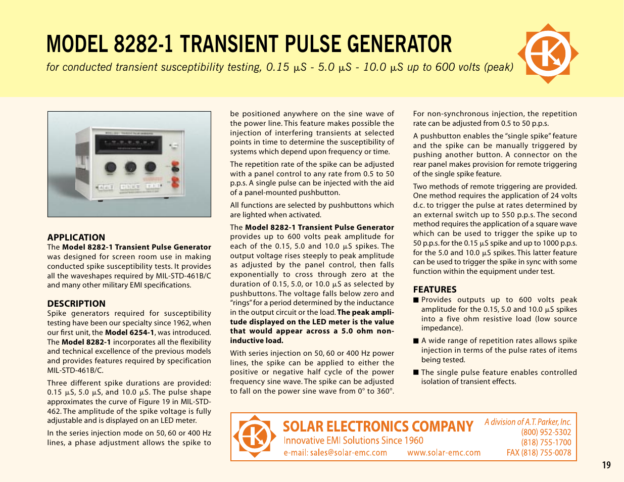 Atec Solar-8282 User Manual | 2 pages