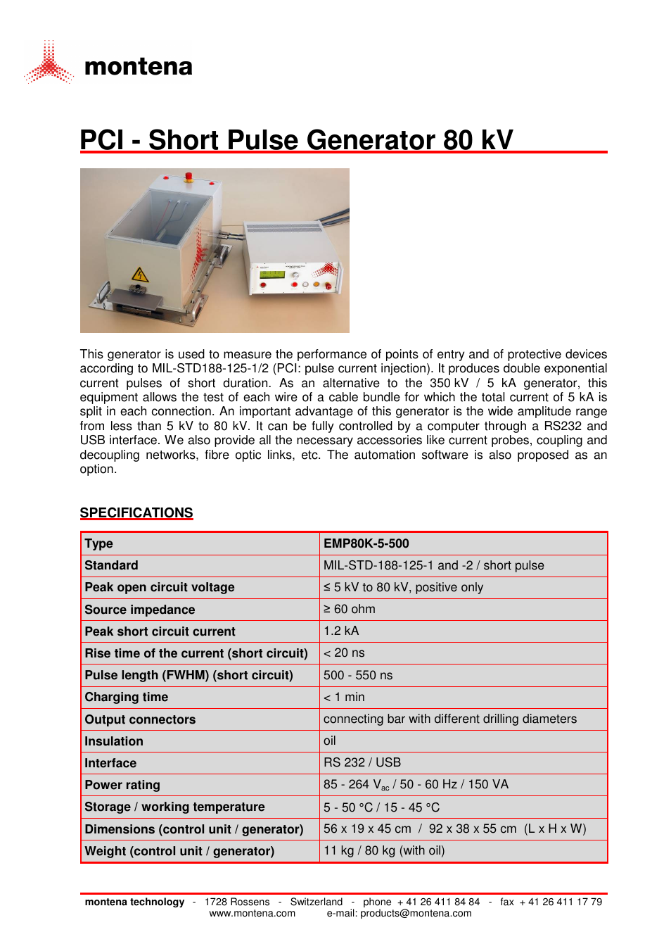 Atec Montena-EMP80K-5-500 User Manual | 1 page