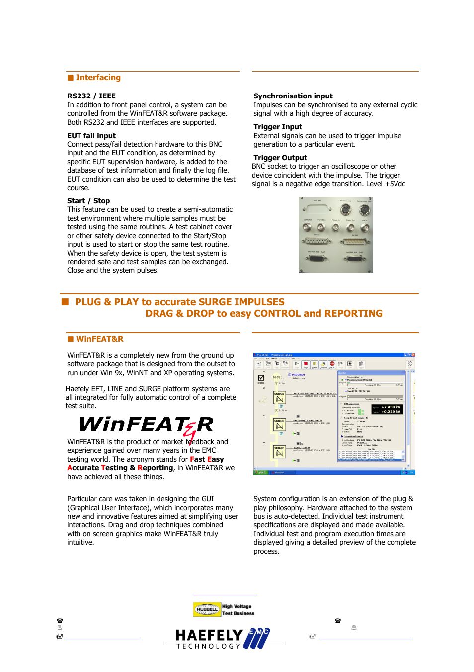 Atec Haefely-PSURGE8000 User Manual | Page 4 / 4