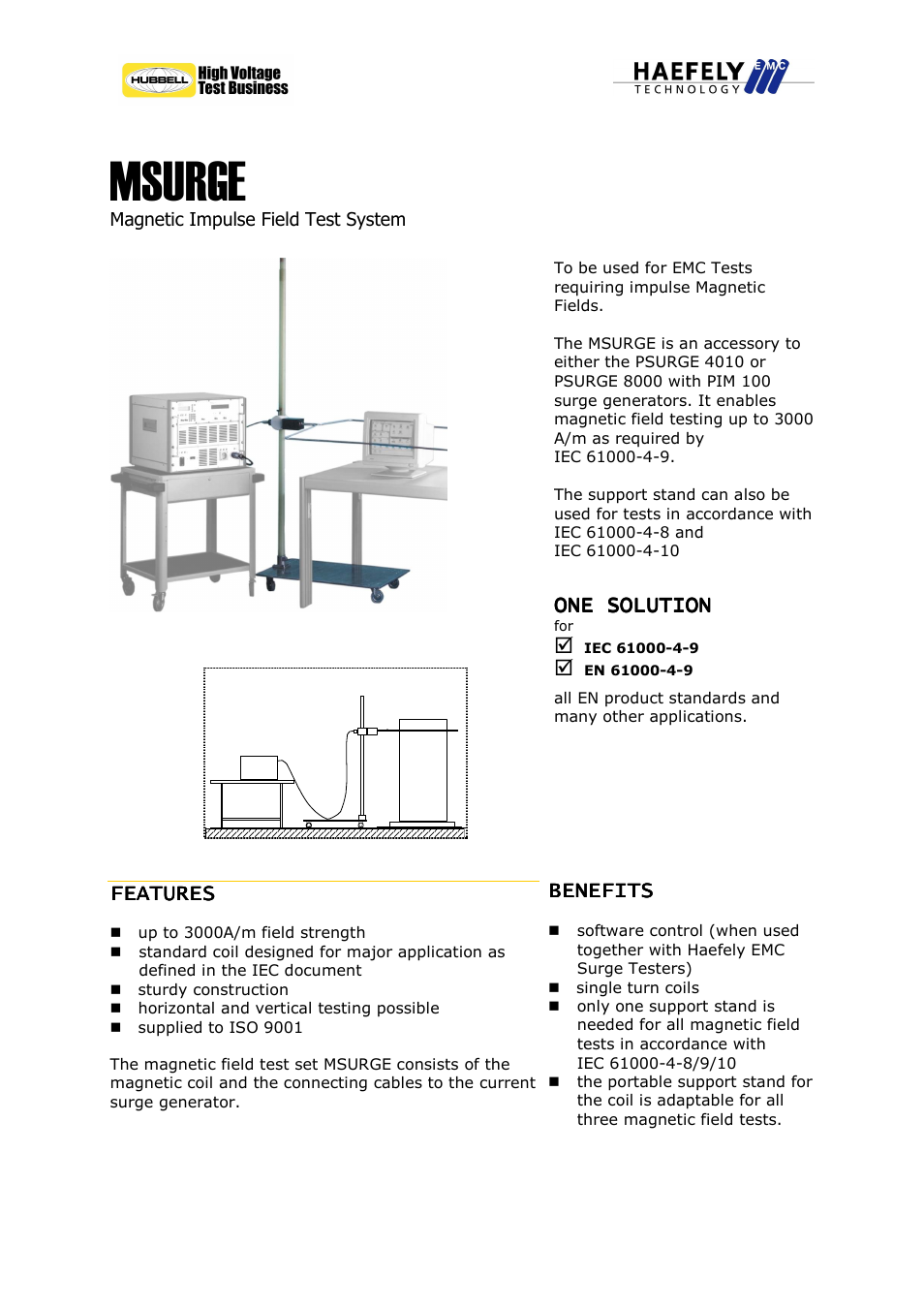 Atec Haefely-MSURGE User Manual | 2 pages