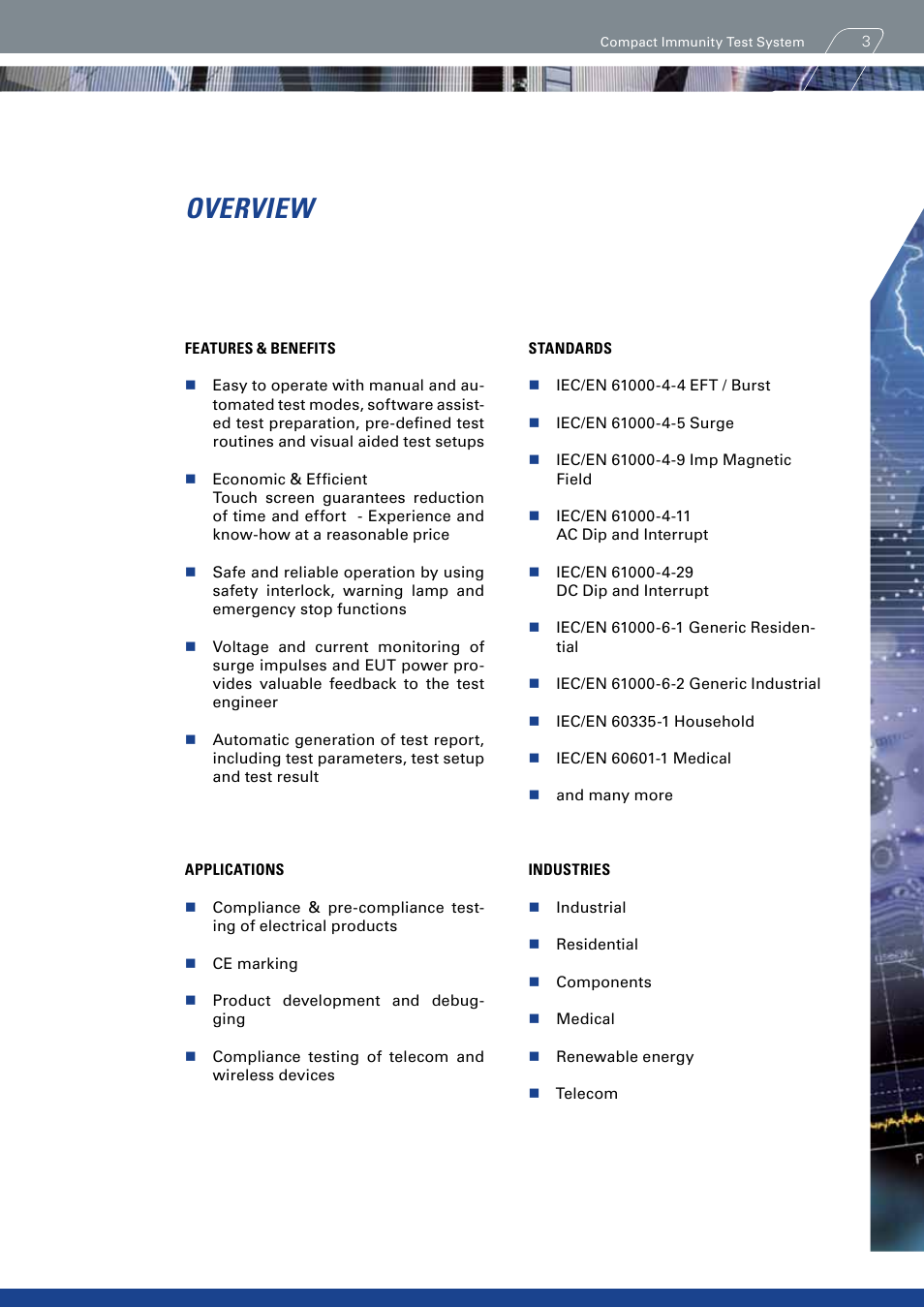 Overview | Atec Haefely-Axos5 User Manual | Page 3 / 8