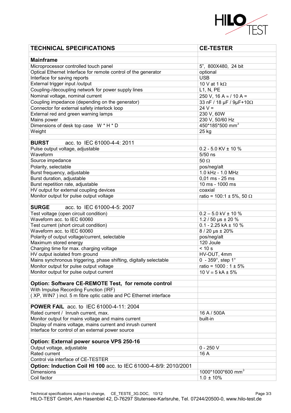 Atec HiloTester-CE-Tester User Manual | Page 3 / 4