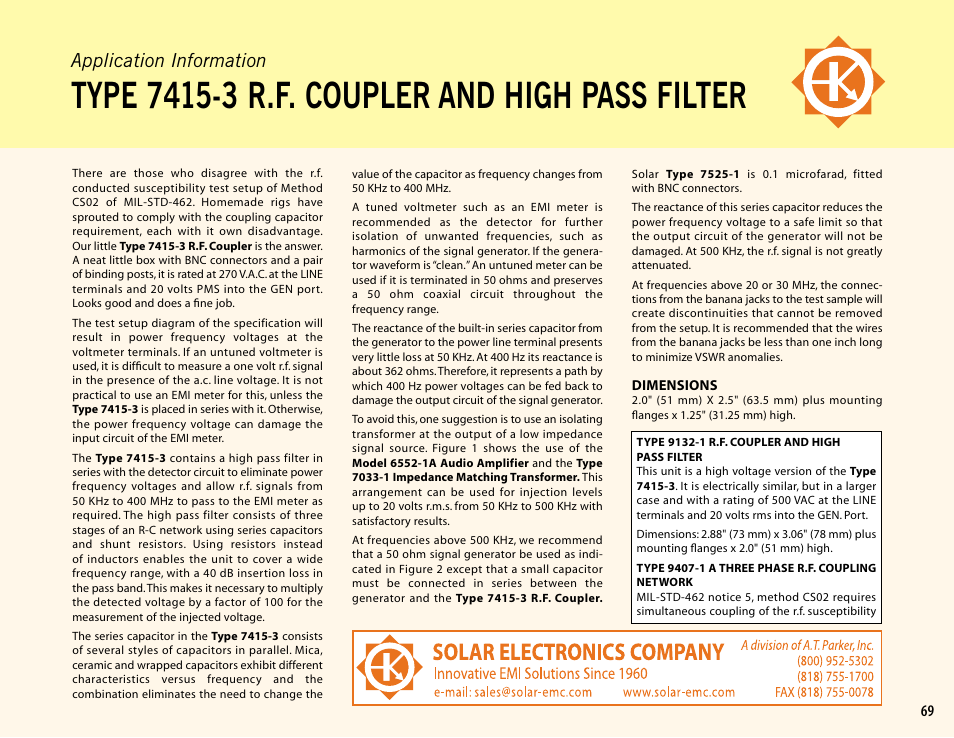 Atec Solar-7415-3 User Manual | 2 pages