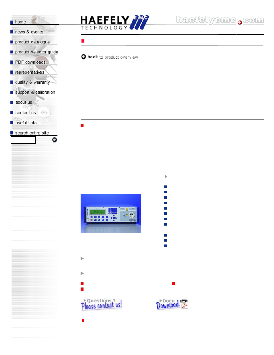 Atec Haefely-IP4A User Manual | 4 pages