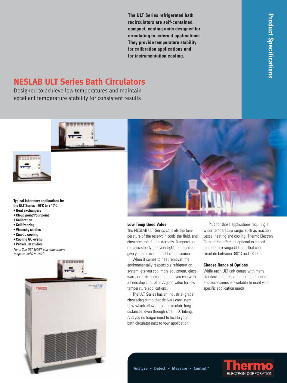 Atec Neslab-ULT Series User Manual | 4 pages