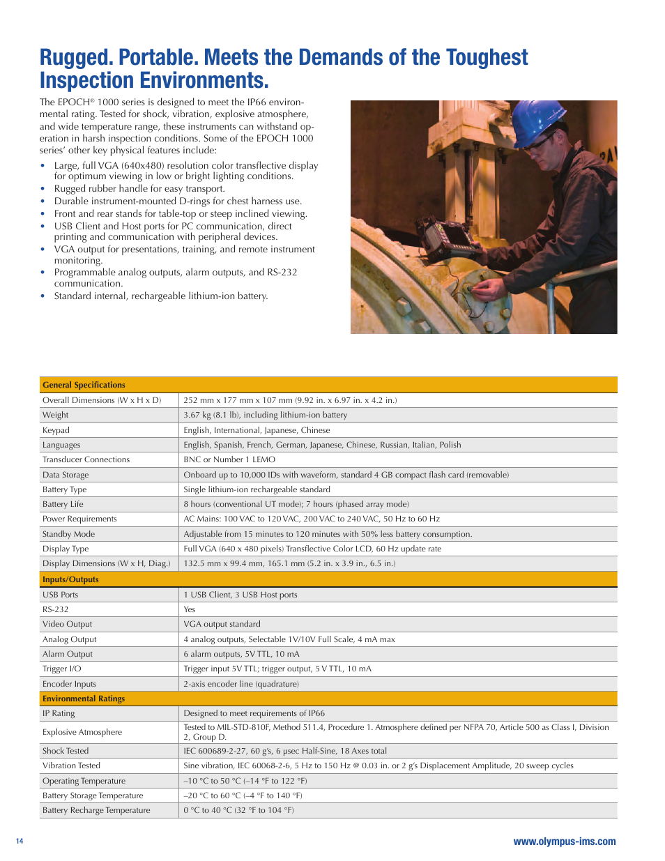 Atec Panametrics-Olympus-Epoch-1000i User Manual | Page 14 / 16