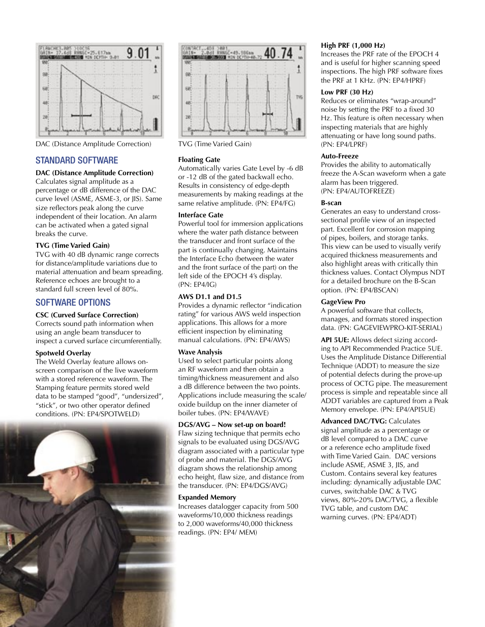 Atec Panametrics-Olympus-Epoch-4 User Manual | Page 3 / 4