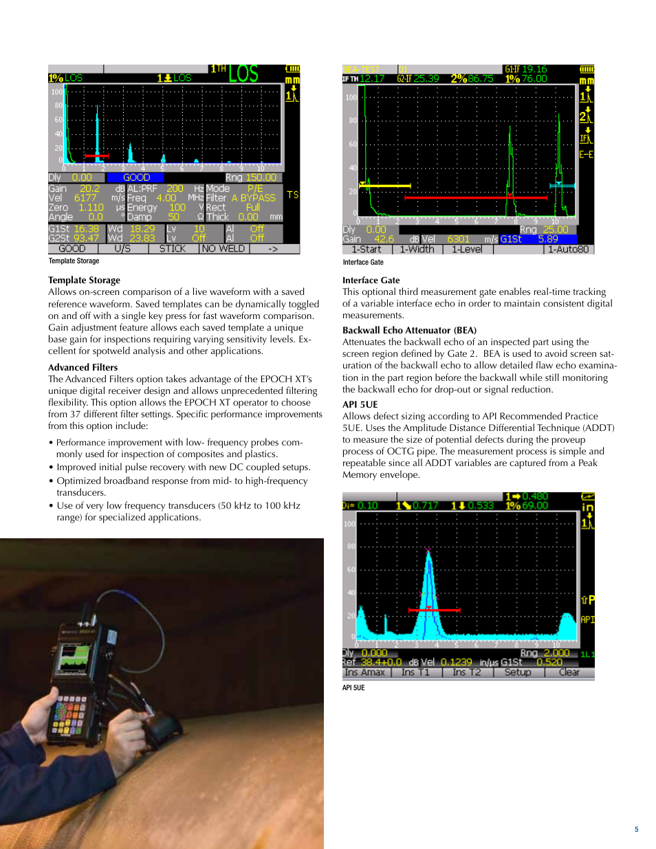 Atec Panametrics-Olympus-Epoch-XT User Manual | Page 5 / 8