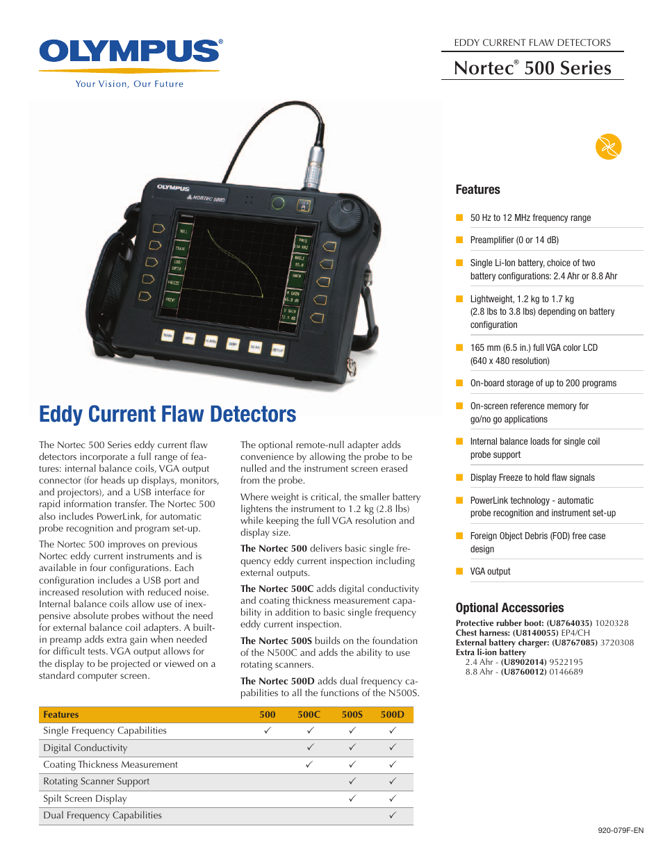 Atec Panametrics-Olympus-Nortec_500 User Manual | 2 pages