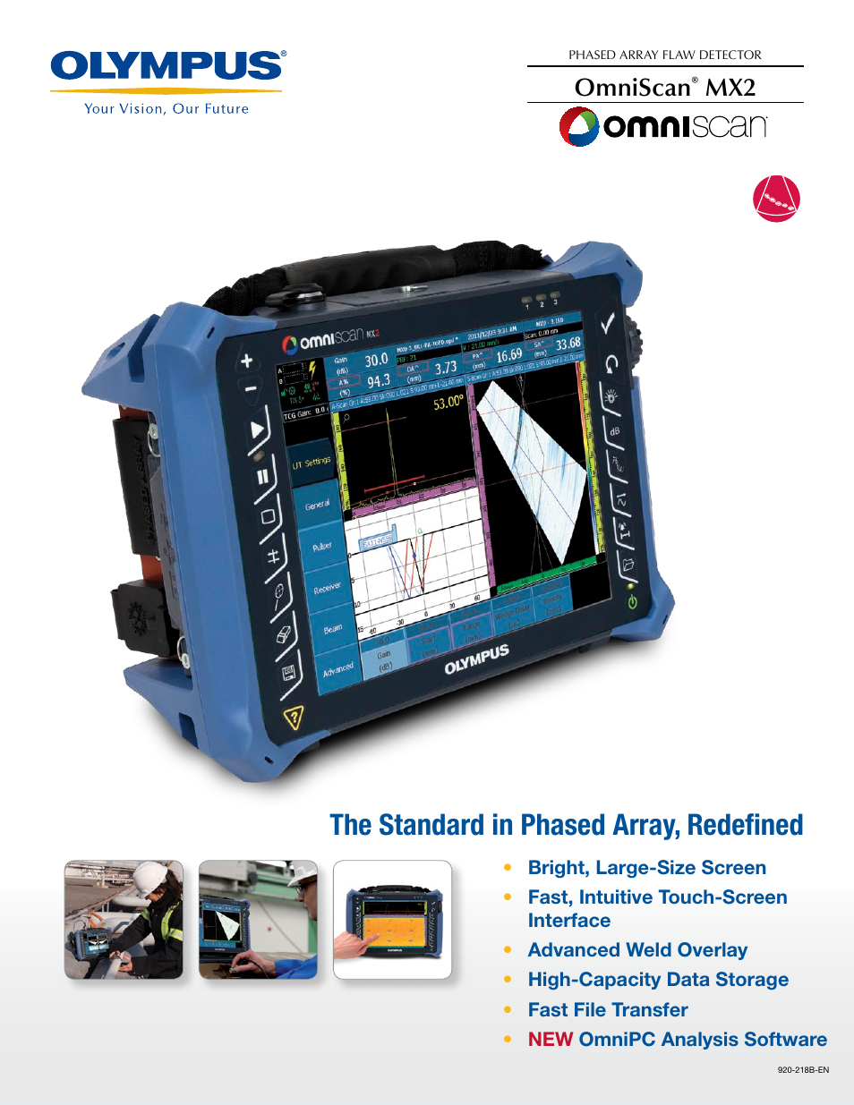 Atec Panametrics-Olympus-Omniscan-MX2 User Manual | 12 pages