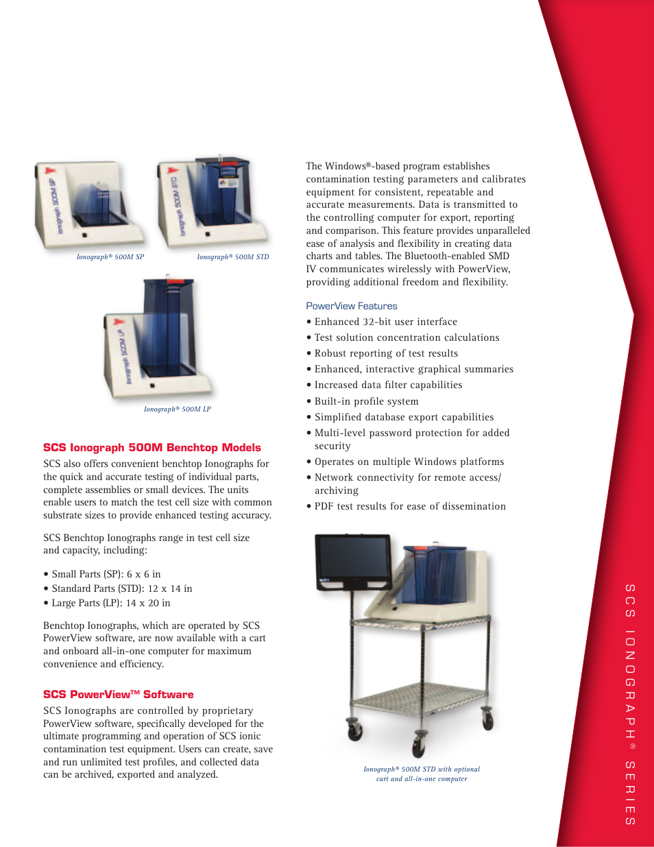 Scs ionograph, Series | Atec SCS-SMDII User Manual | Page 3 / 4