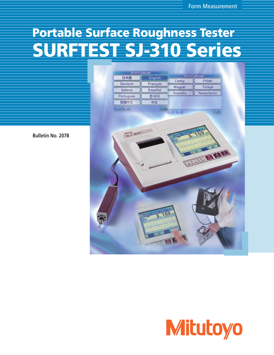 Atec Mitutoyo-SJ-310 User Manual | 12 pages