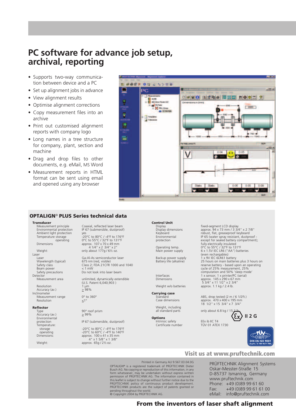 Ii 2 g optalign | Atec Ludeca-OptalignPlus User Manual | Page 6 / 6