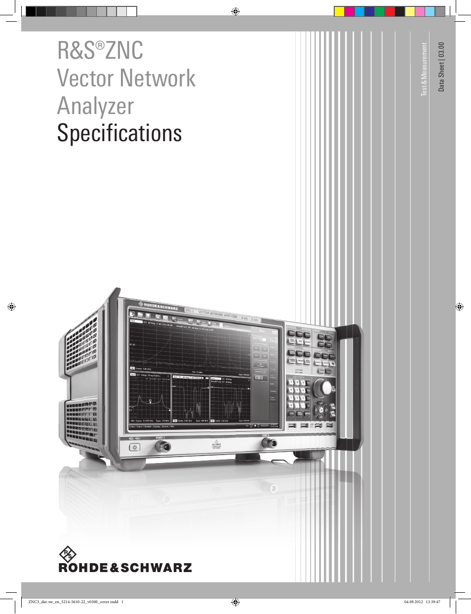 Atec Rohde-Schwarz-ZNC User Manual | 16 pages