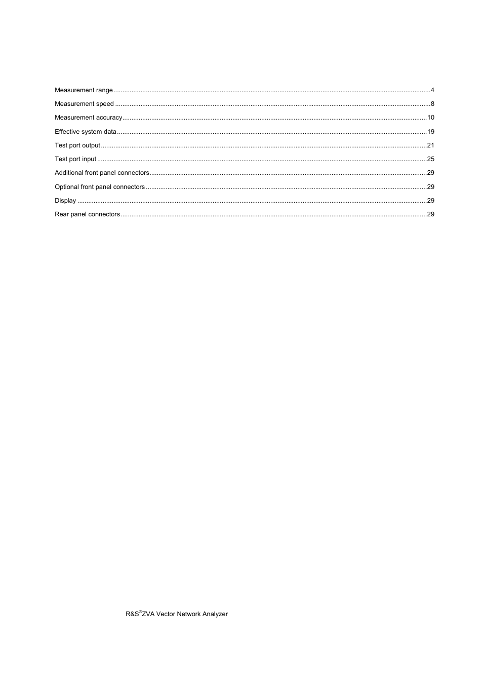 Atec Rohde-Schwarz-ZVA Series User Manual | Page 2 / 40