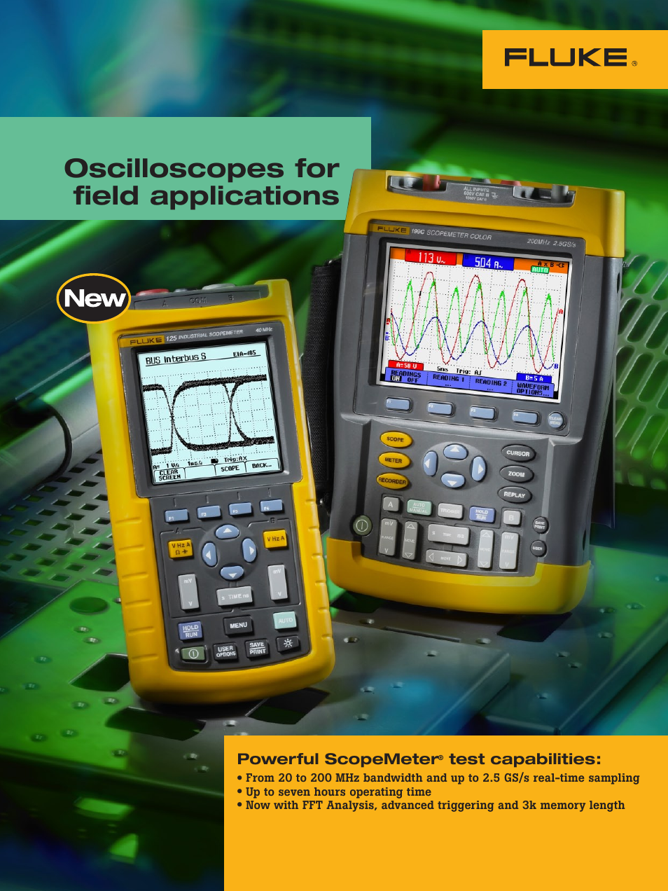 Atec Fluke-199C User Manual | 5 pages