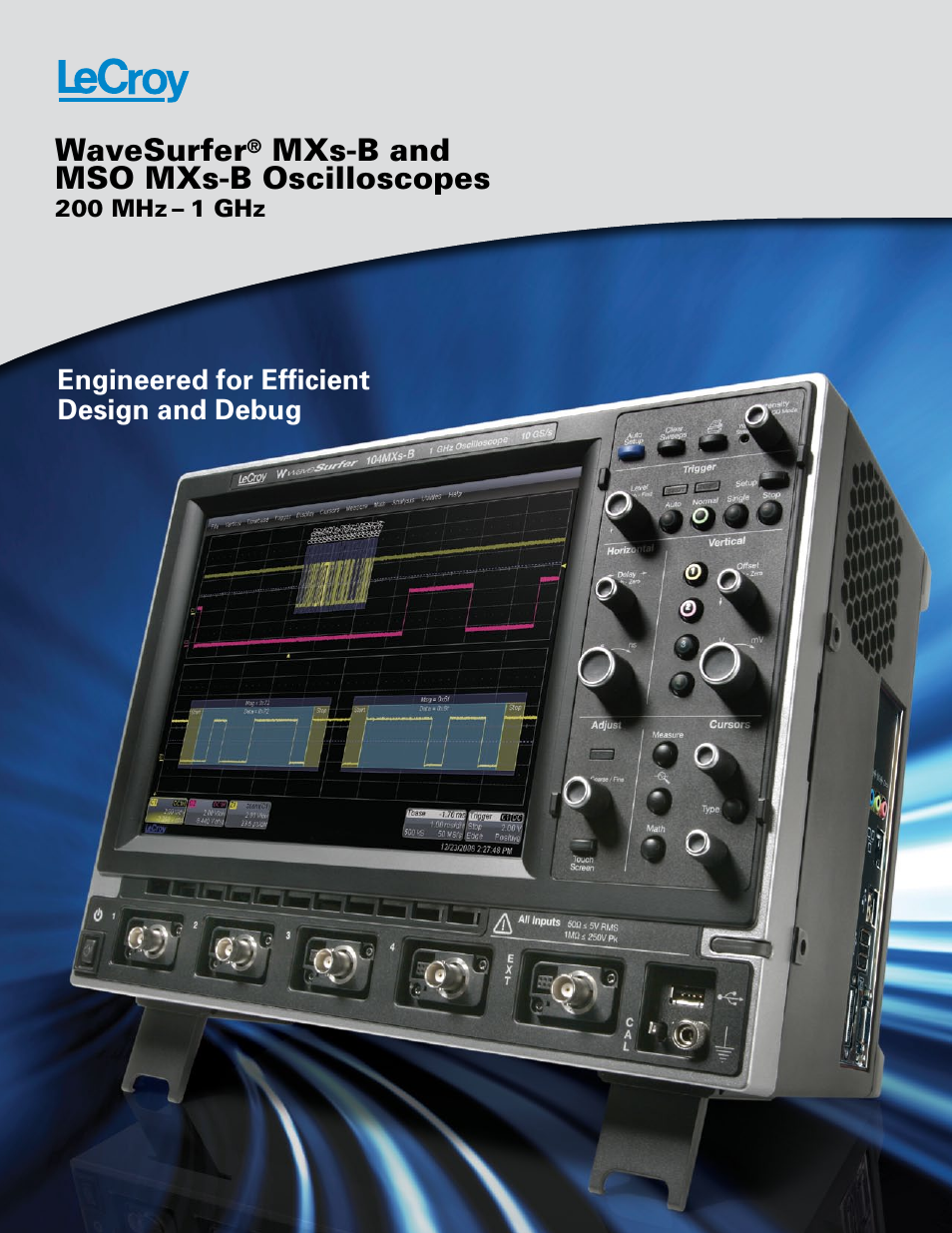 Atec LeCroy-Wavesurfer-MXs-B Series User Manual | 12 pages