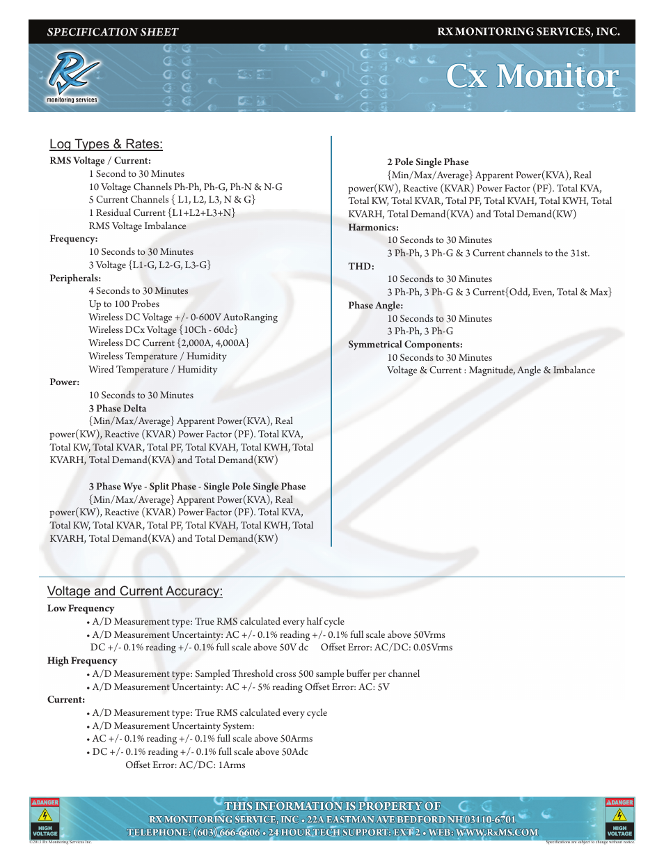 Atec Rx-Cx-Monitor User Manual | Page 2 / 2