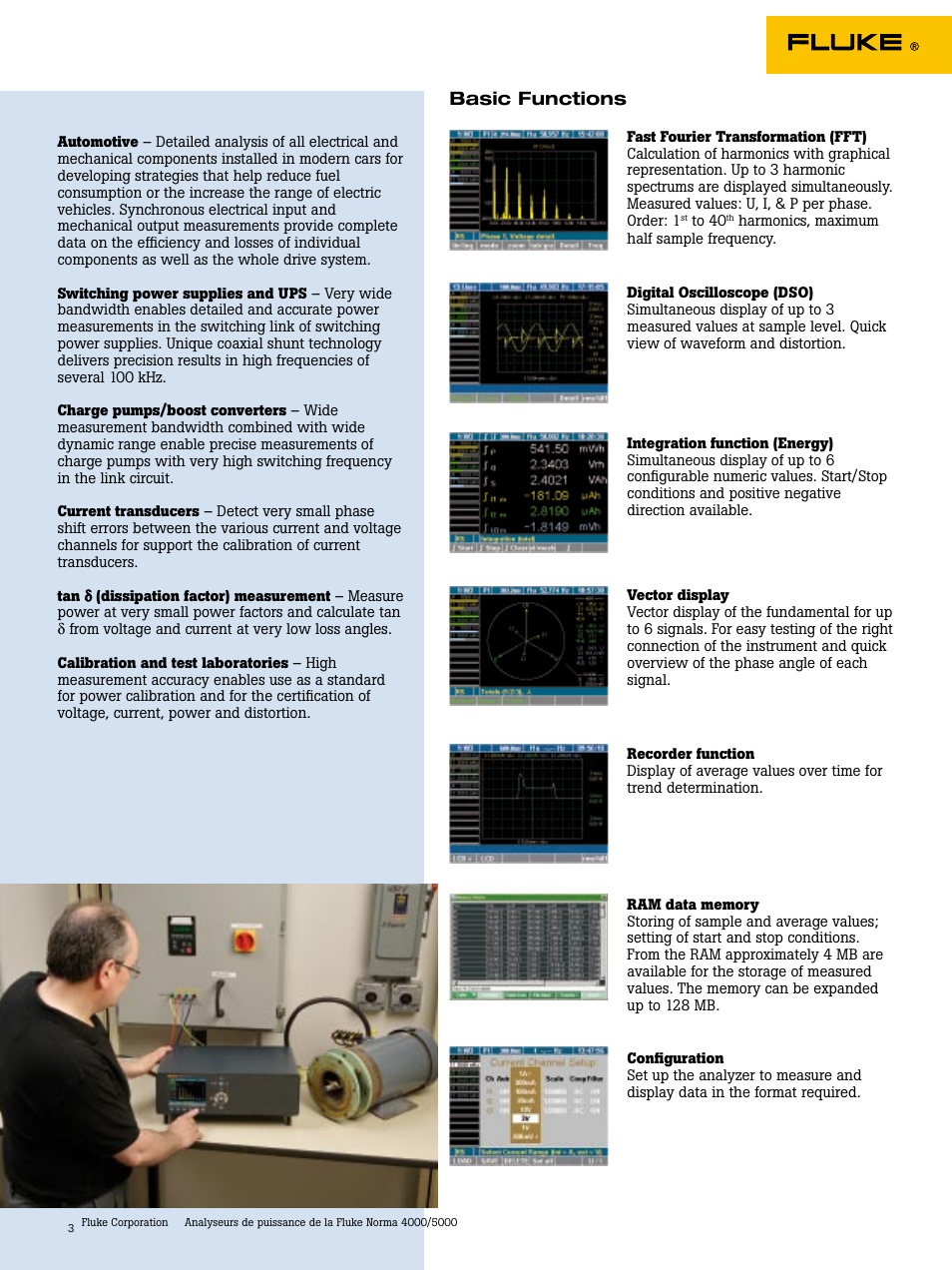 Atec Fluke-Norma-4000-5000 Series User Manual | Page 3 / 11