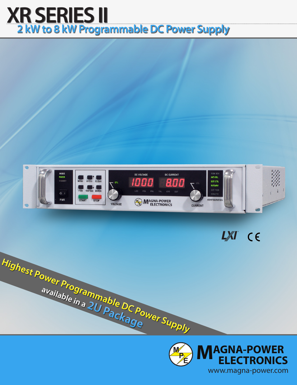 Atec Magna-Power-XRII-Series-DatasheetЙ User Manual | 8 pages